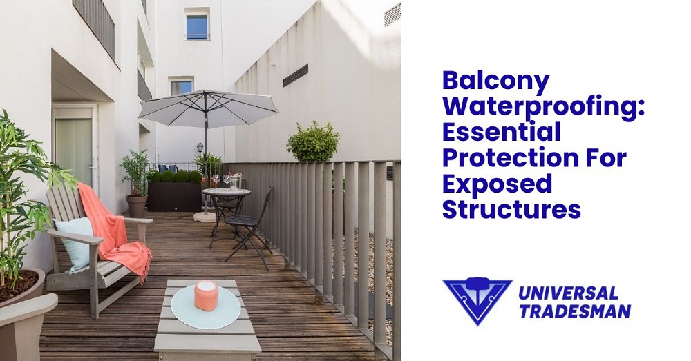 Balcony Waterproofing for Essential Protection