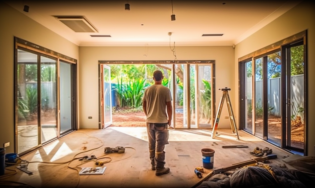 australian home renovation half done extention with tr f3260f87 d4c9 42cc a005 c6ef0017c317