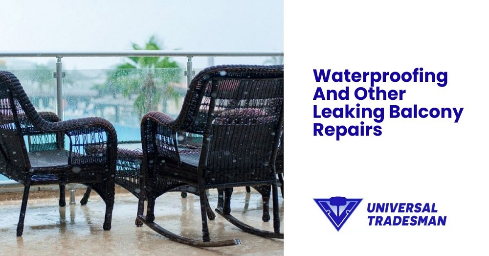 balcony waterproofing and repair